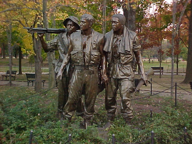 Statutes of Vietnam Soldiers in Washington D.C.
